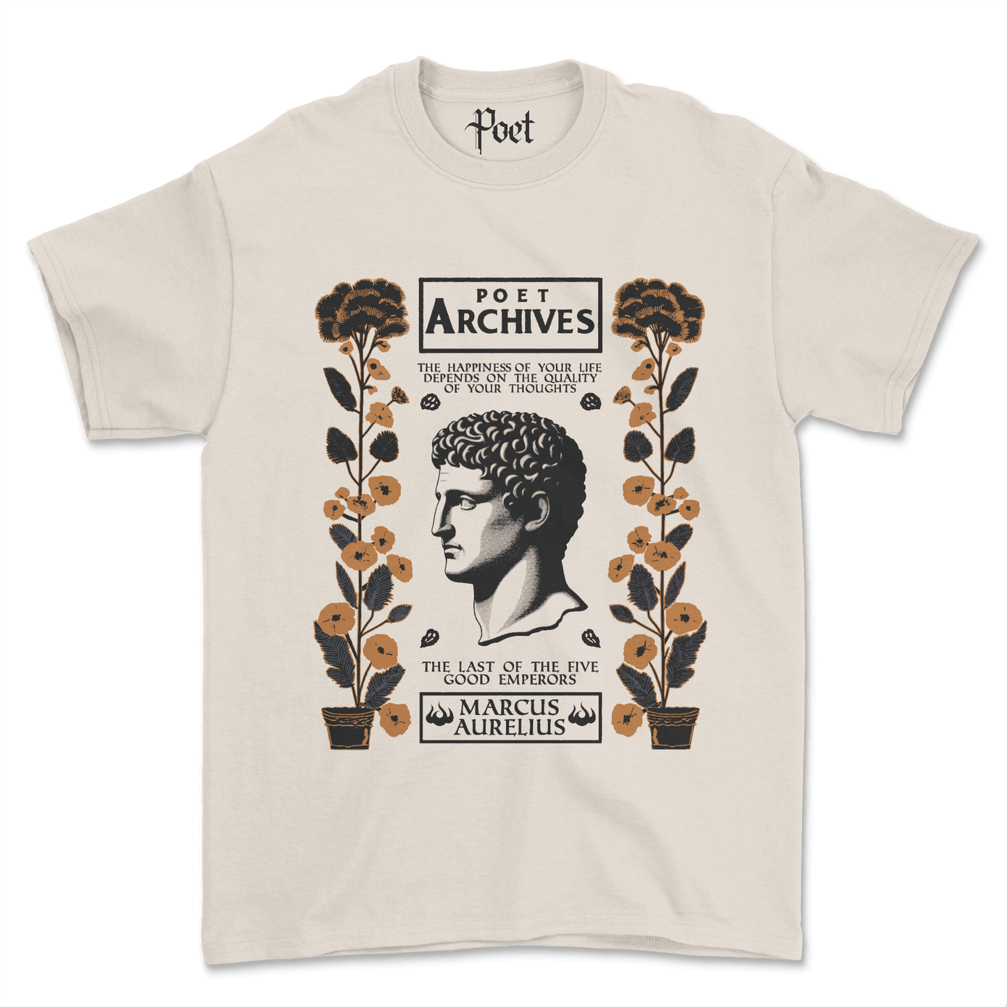 Marcus Aurelius T-Shirt - Poet Archives