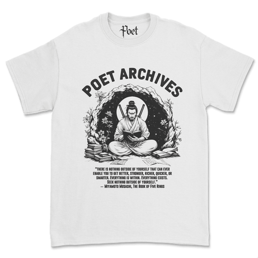 Miyamoto Musashi T-Shirt - Poet Archives