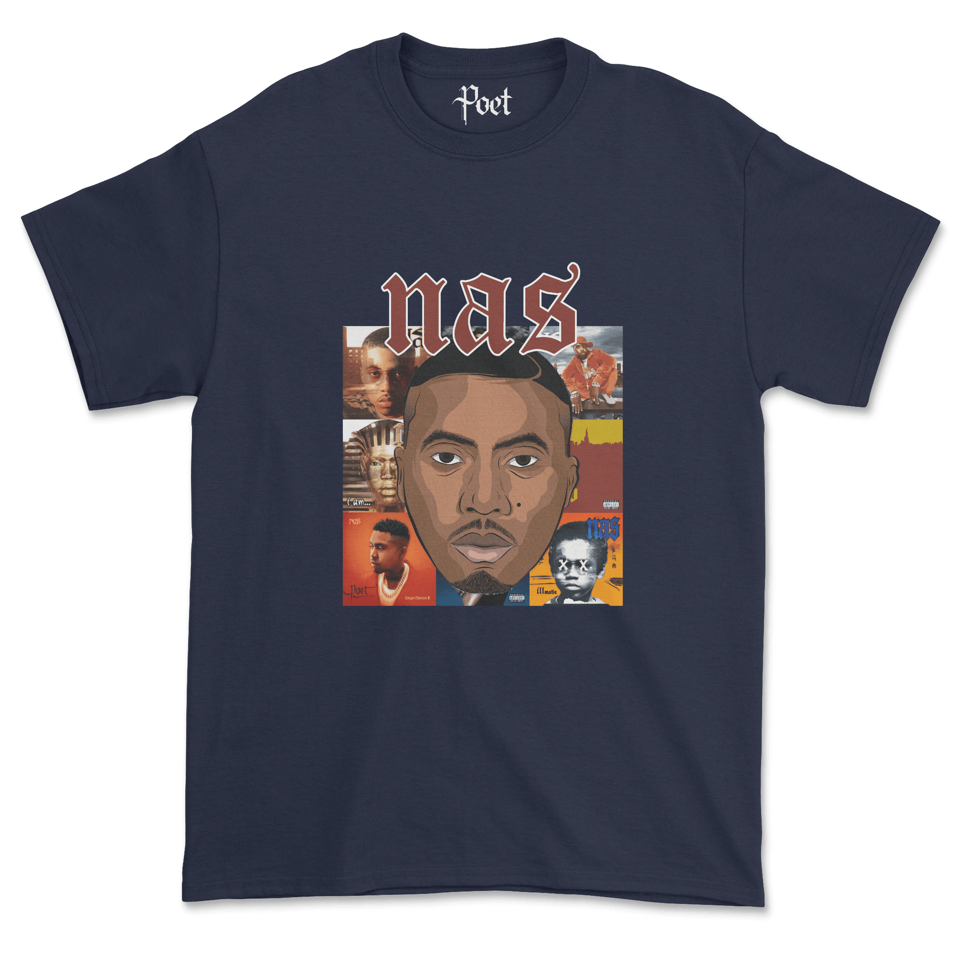 Nas T-Shirt - Poet Archives