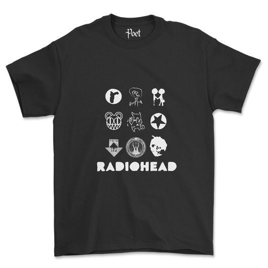 Radiohead Symbols T-Shirt - Poet Archives