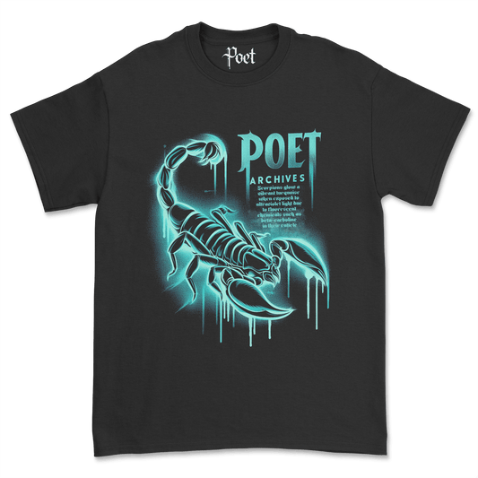 Scorpion T-Shirt - Poet Archives