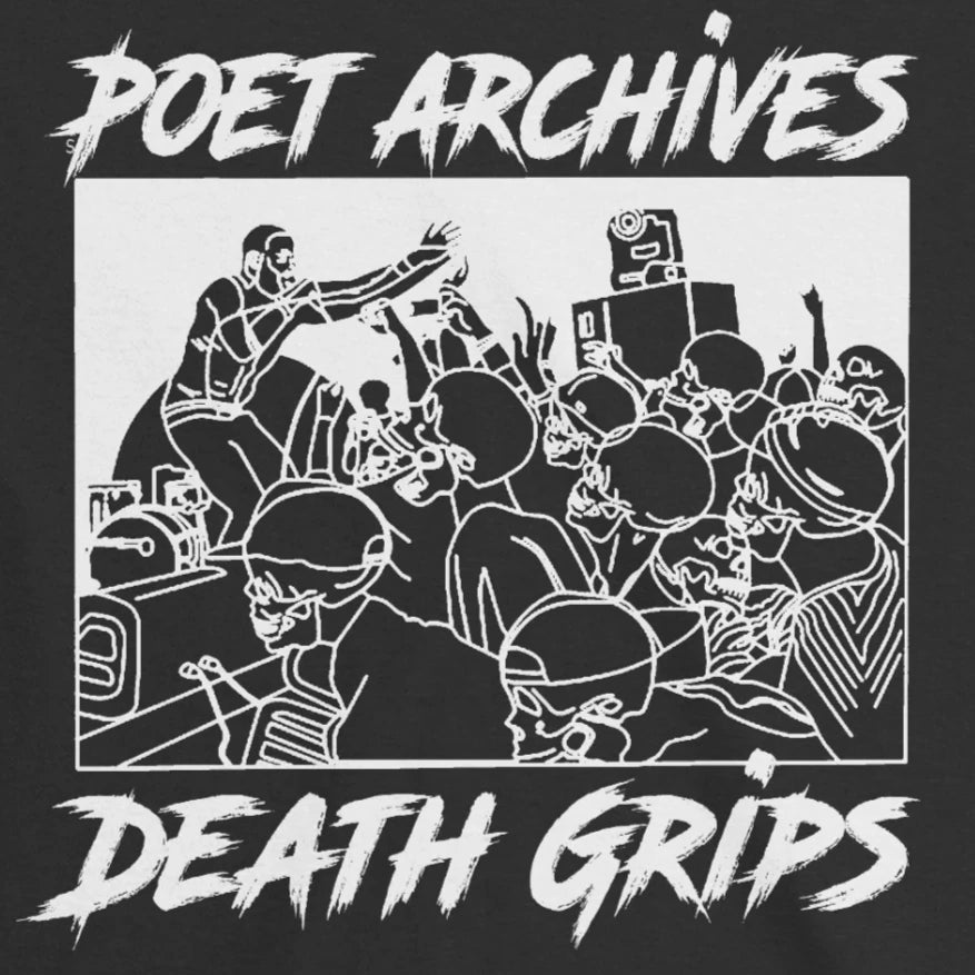 DEATH GRIPS T-SHIRT - Poet Archives